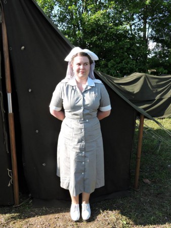 Hospital and Recreation Corps Uniform  (Gray Ladies)